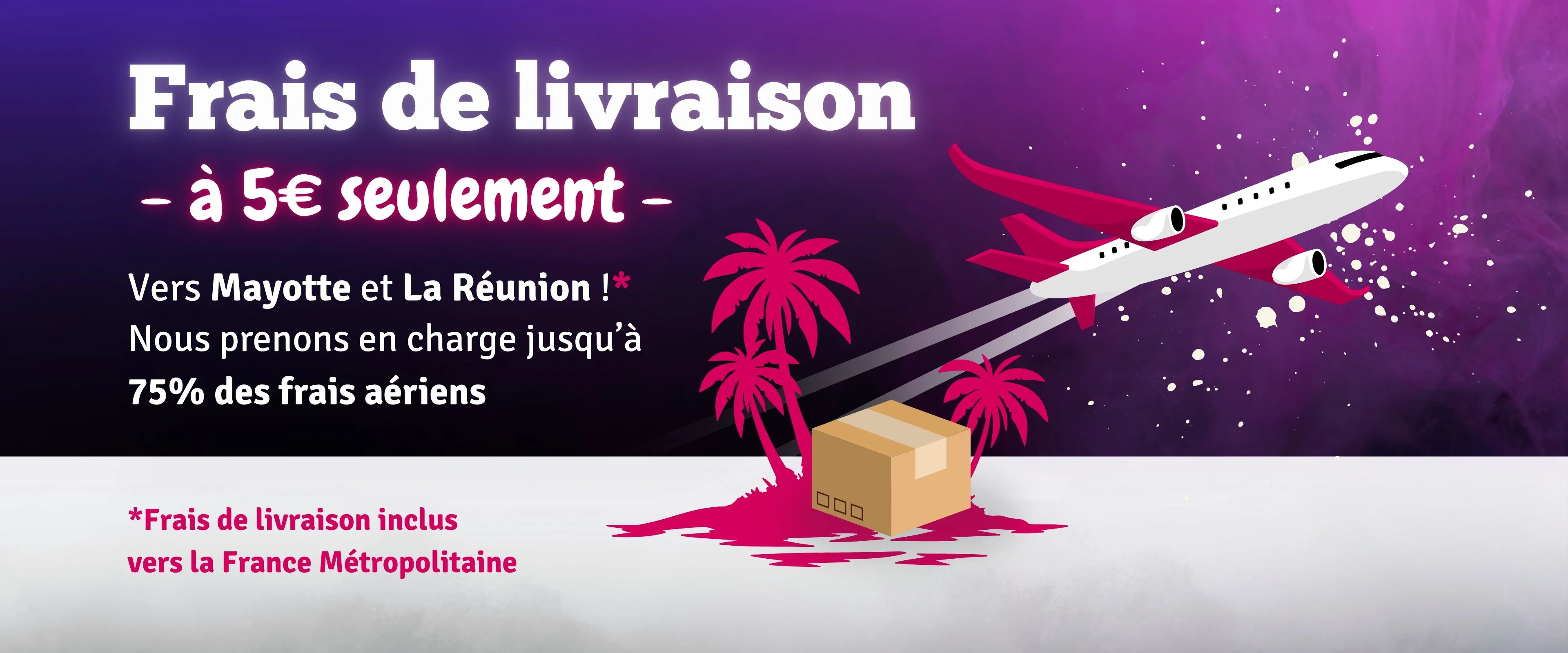 Slider Frais de livraison